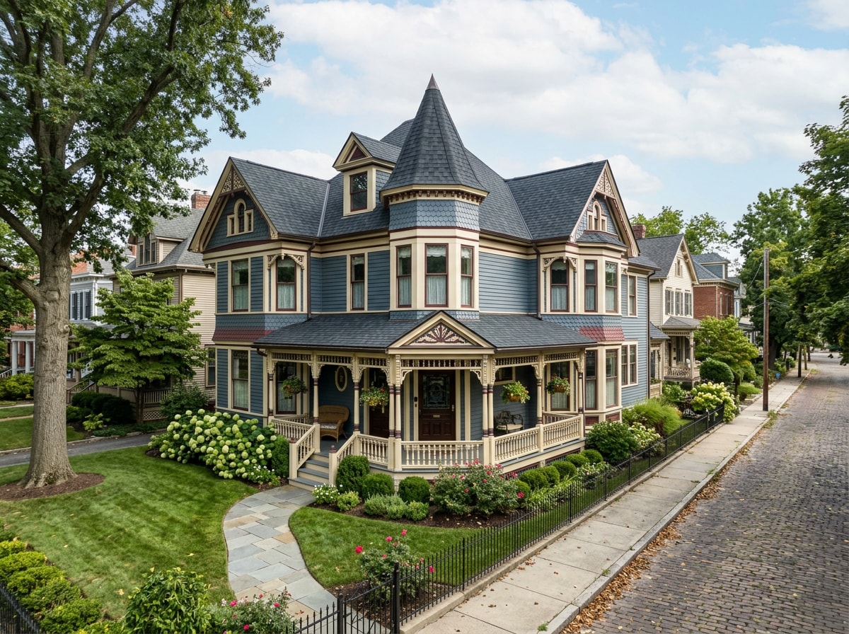 Historic Old Town Manassas home with a newly completed re-roof that preserves its original architectural character